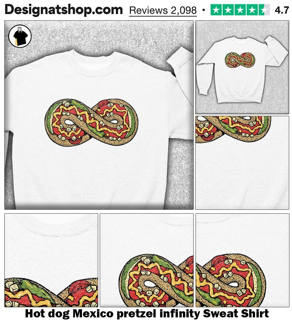 dog Mexico pretzel infinity shirt