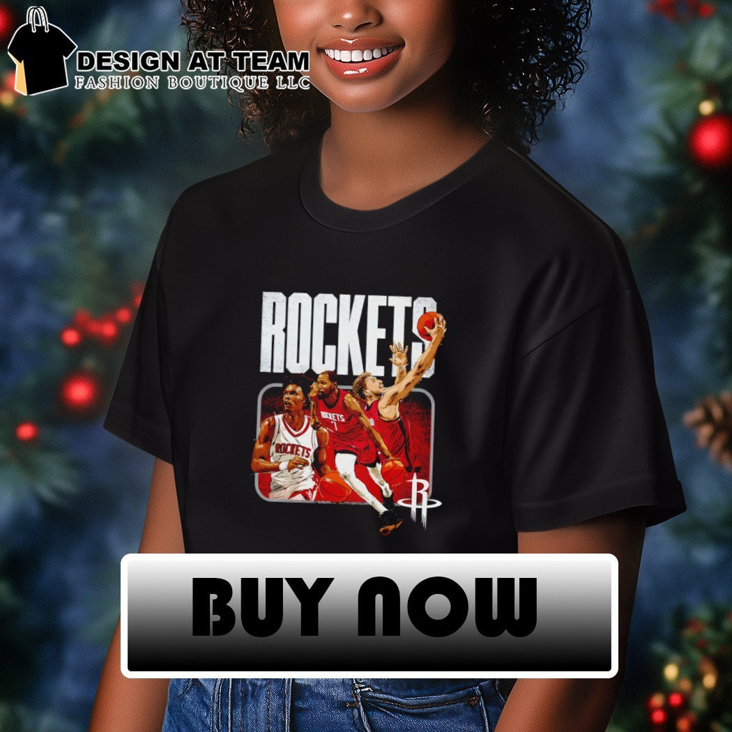 Houston Rockets Basketball Players 2026 Playoffs logo shirt