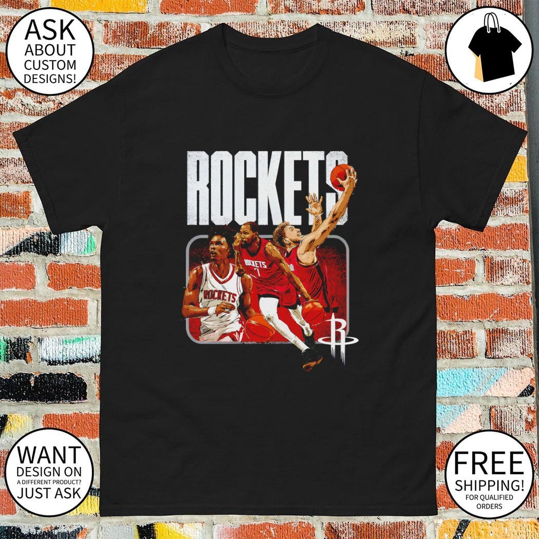 Houston Rockets Basketball Players 2026 Playoffs logo shirt