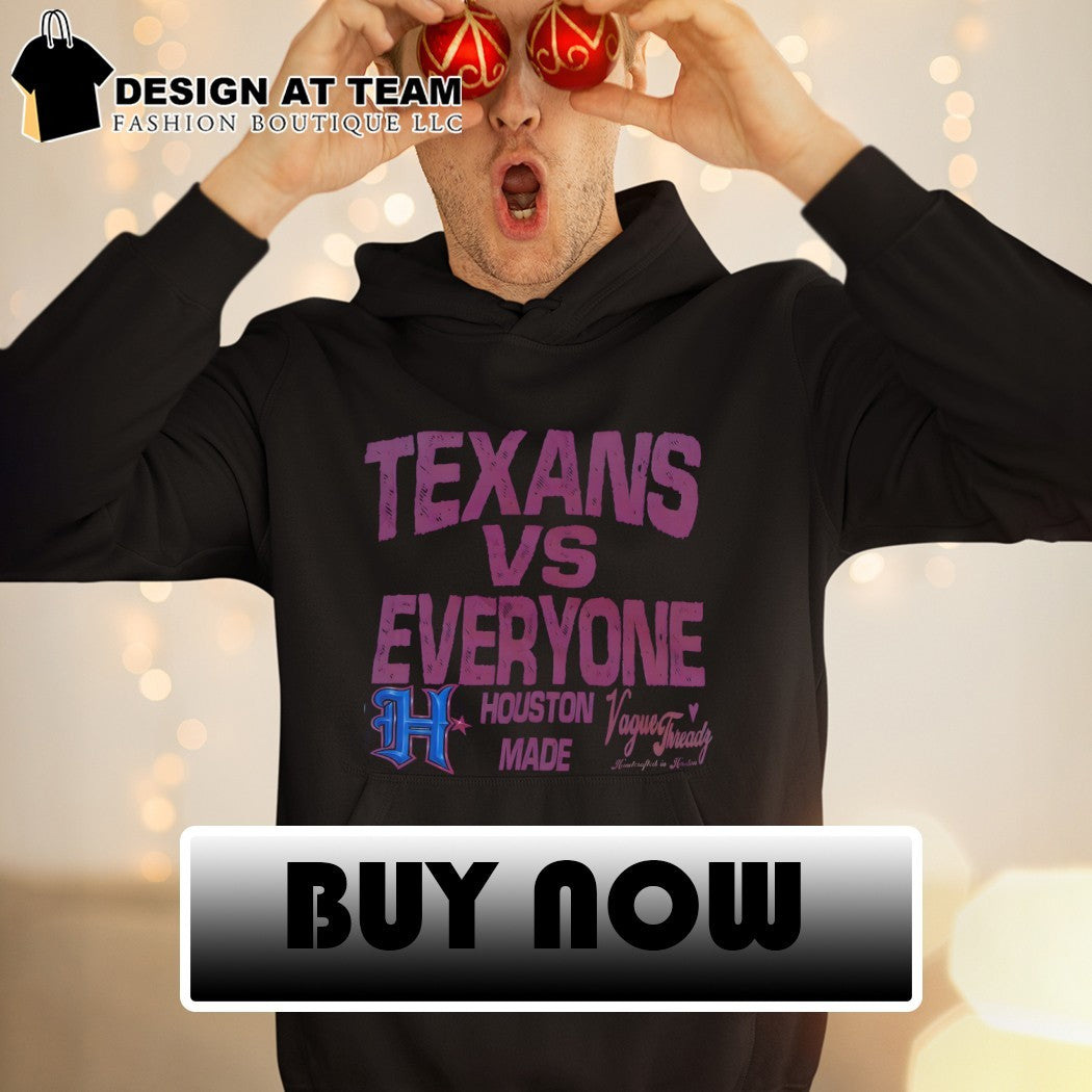 Houston Texans Navy H-Town Texas vs Everyone Clutch City Vague Threadz shirt