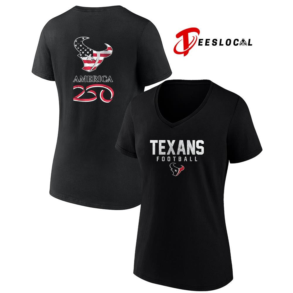 Houston Texans x 250 years of America camo shirt