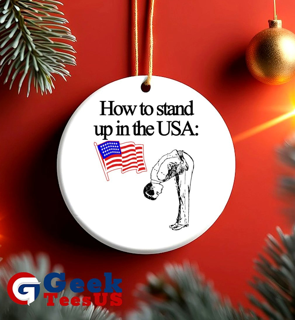 How to stand up in the USA shirt