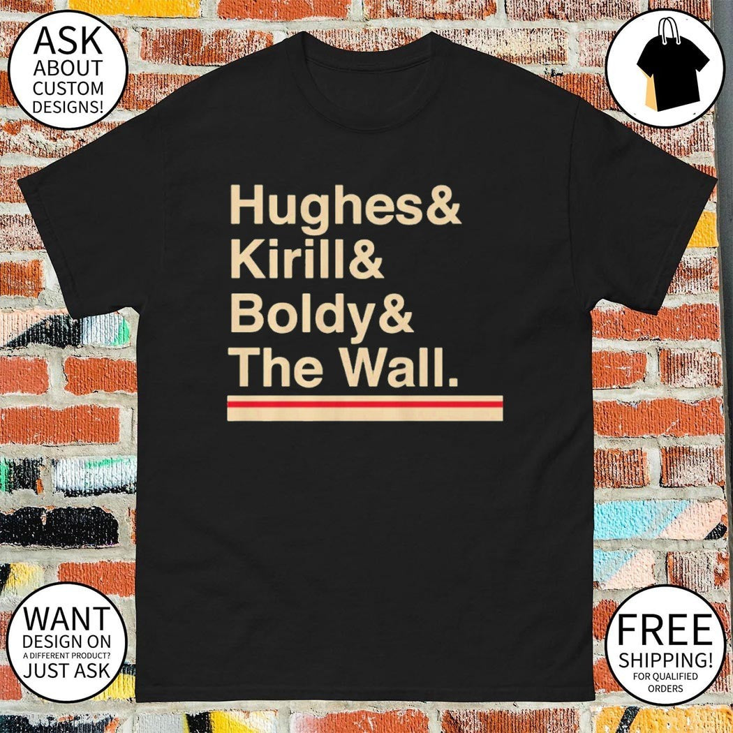 Hughes & Kirill & Boldy & The Wall Minnesota Wild Hockey Play-off NHL 2026 shirt