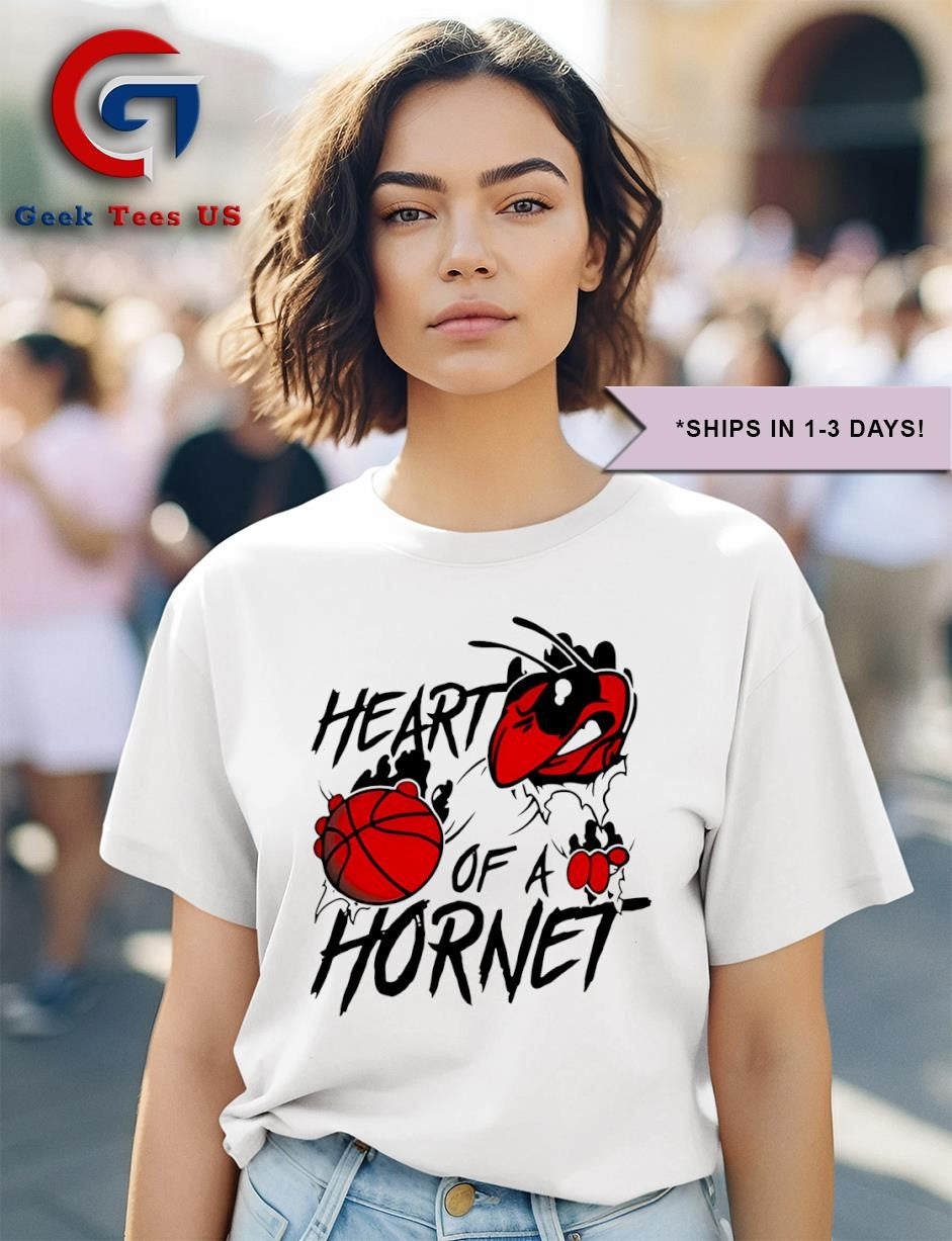 Hugo Charlotte Hornets heart of a hornet shirt