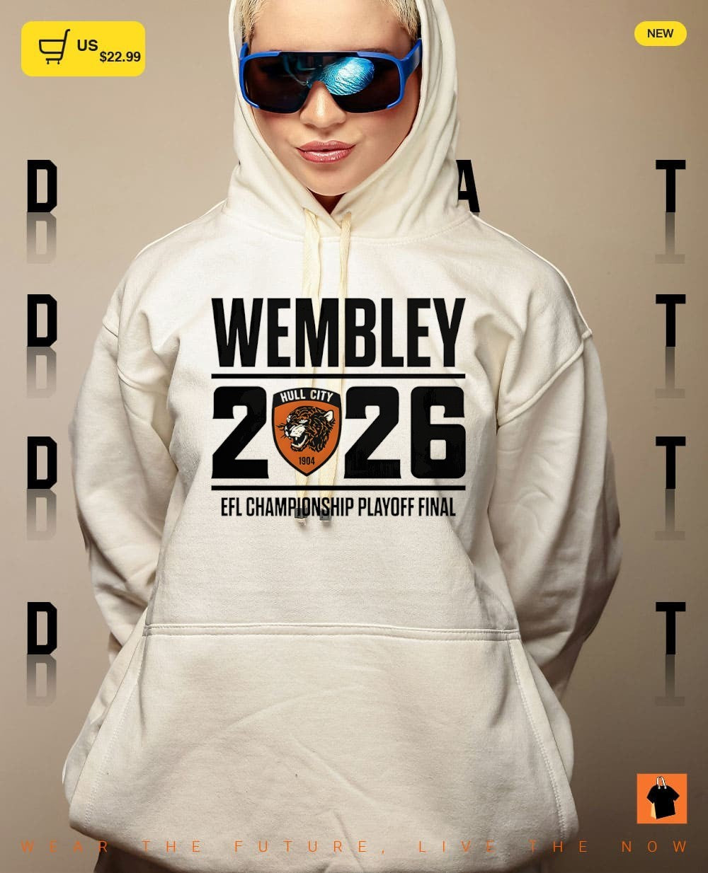 Hull City FC Wembley Calling 2026 EFL Championship Playoffs Final shirt