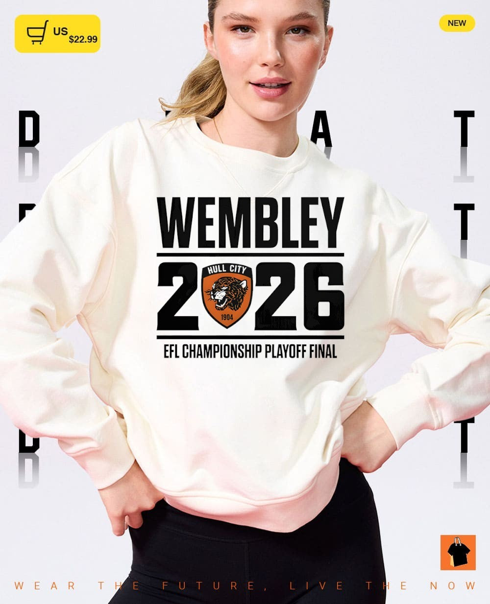 Hull City FC Wembley Calling 2026 EFL Championship Playoffs Final shirt