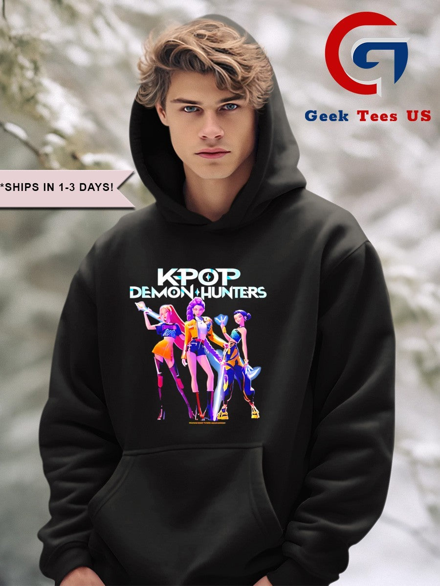 Huntrix Kpop Demon Hunters logo shirt