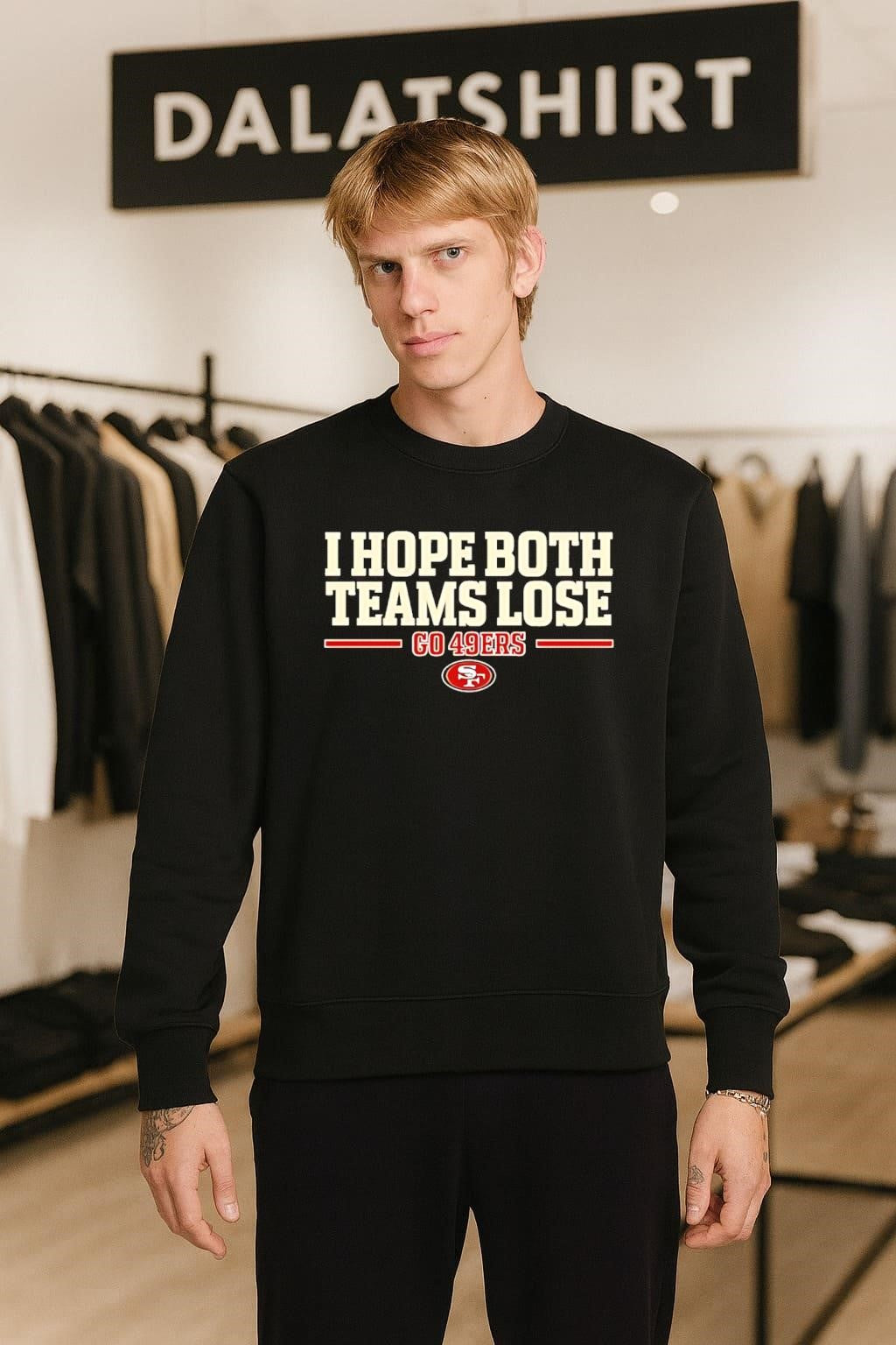 I Hope Both Teams Lose Go 49ers Football Logo shirt
