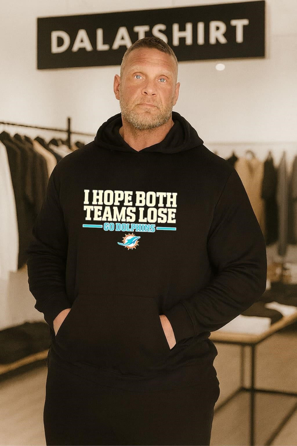 I Hope Both Teams Lose Go Dolphins Football Logo shirt