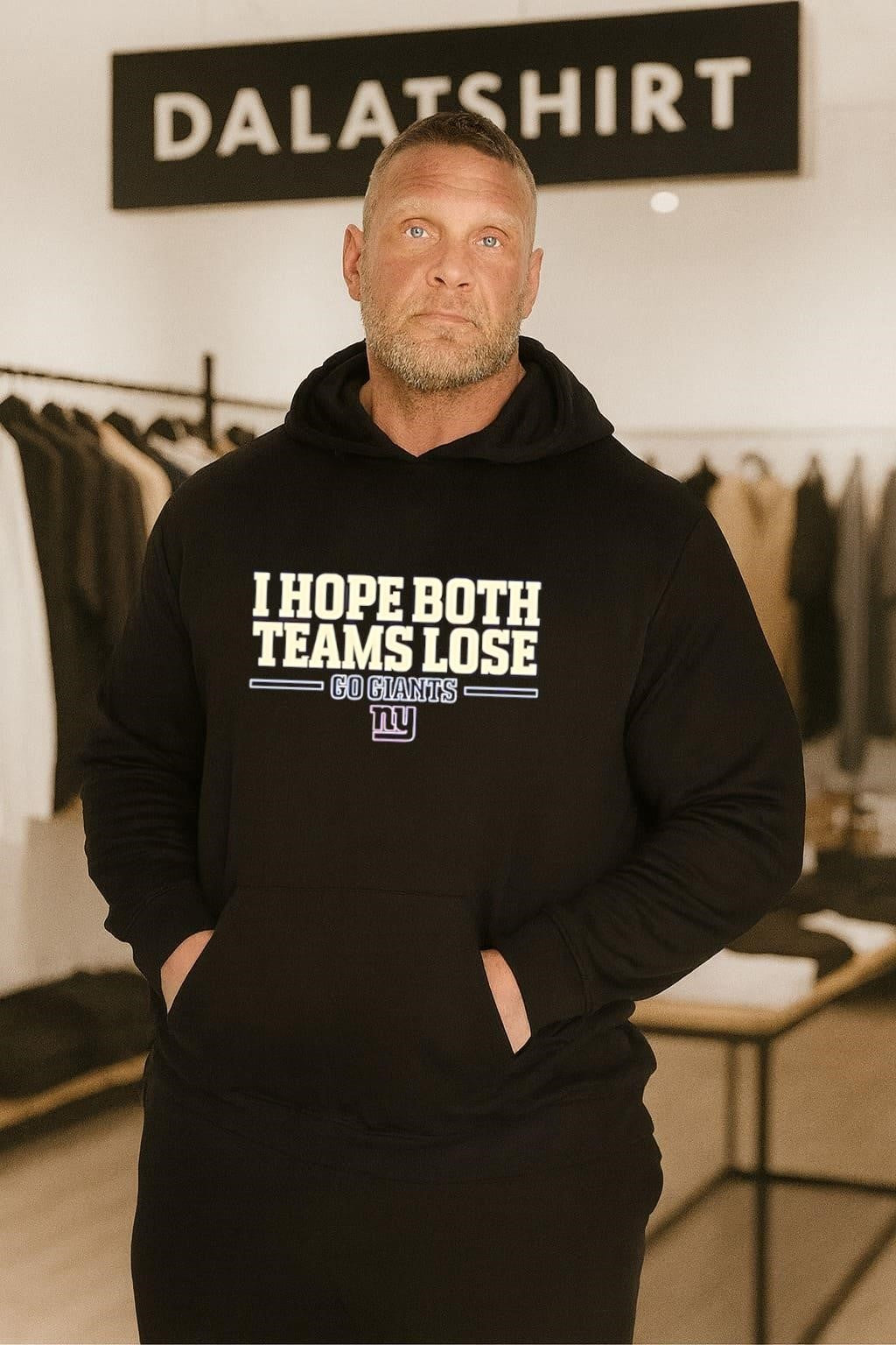 I Hope Both Teams Lose Go Giants Football Logo shirt