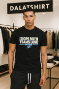 I Hope Both Teams Lose Go Lions Football Logo shirt