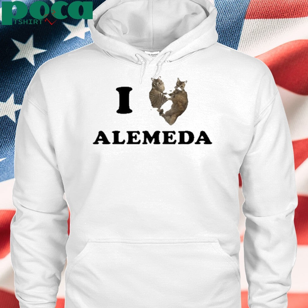 I Love Alameda Cat Shirt