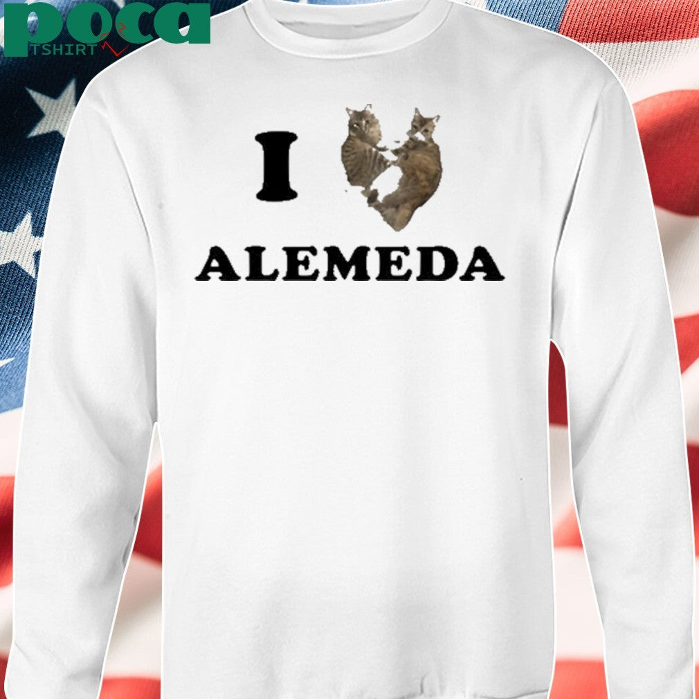 I Love Alameda Cat Shirt