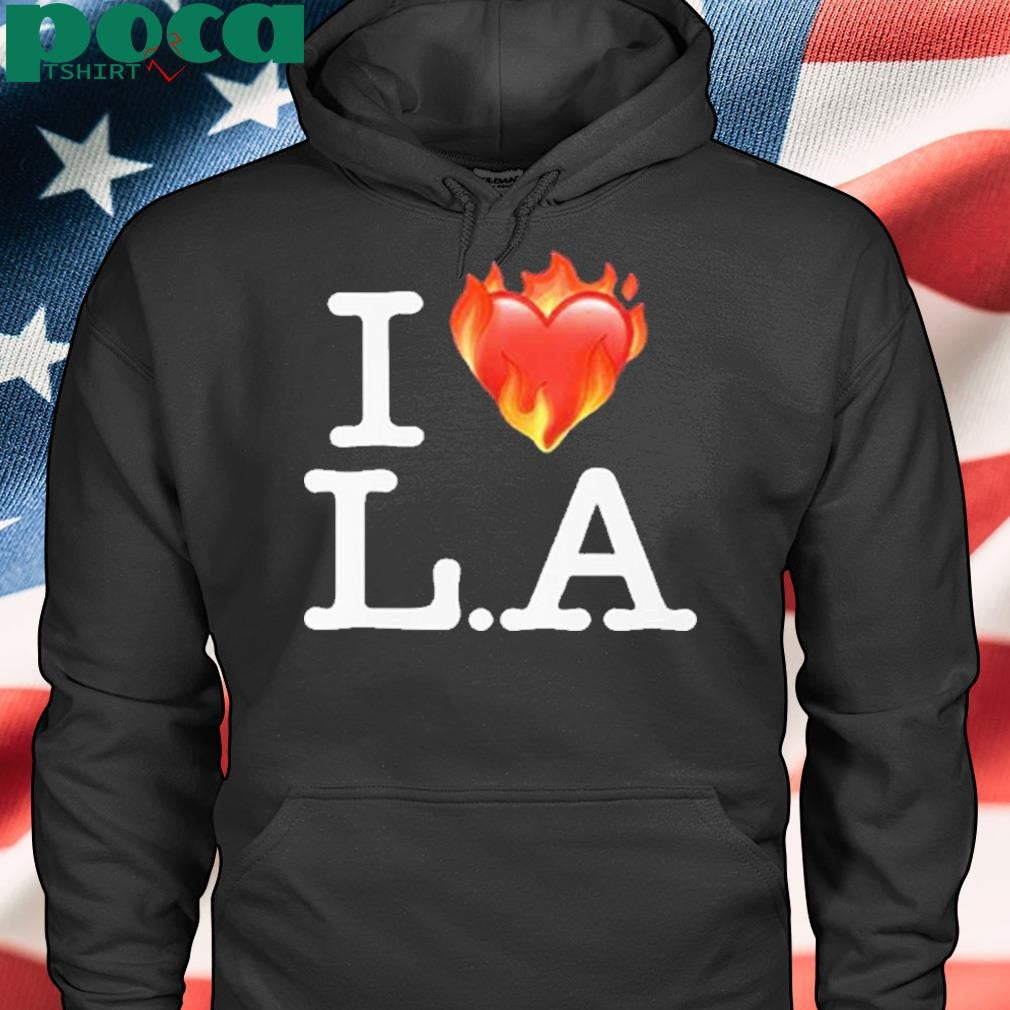 I Love LA Fire Shirt