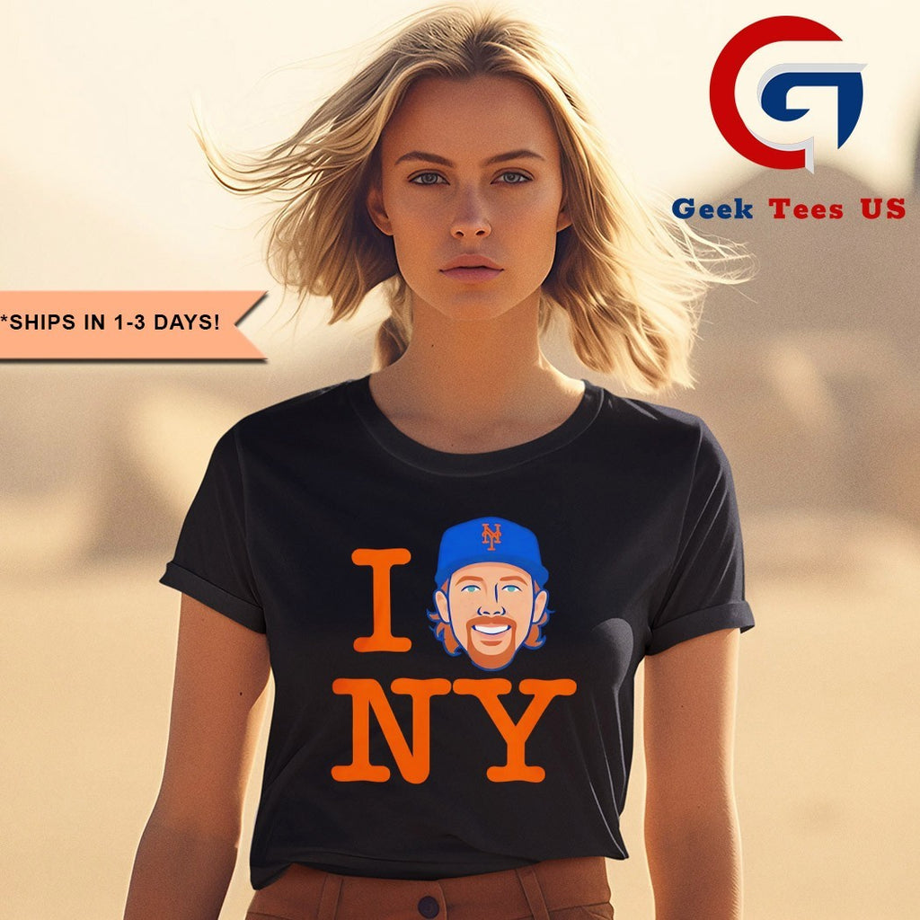 I NY McLean Mets face shirt