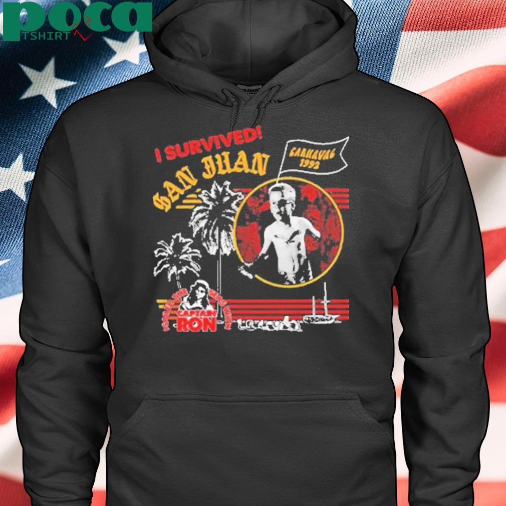 I Survived San Juan Carnaval Captain Ron T-Shirt