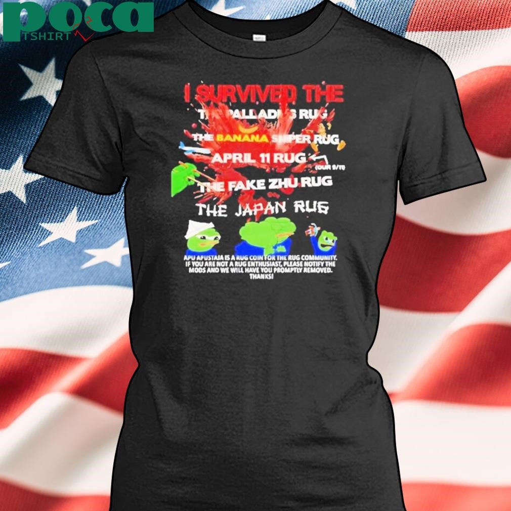 I Survived The Palladdies Rug The Banana Sniper Rug April 11 Rug Shirt