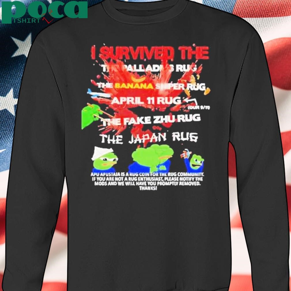 I Survived The Palladdies Rug The Banana Sniper Rug April 11 Rug Shirt
