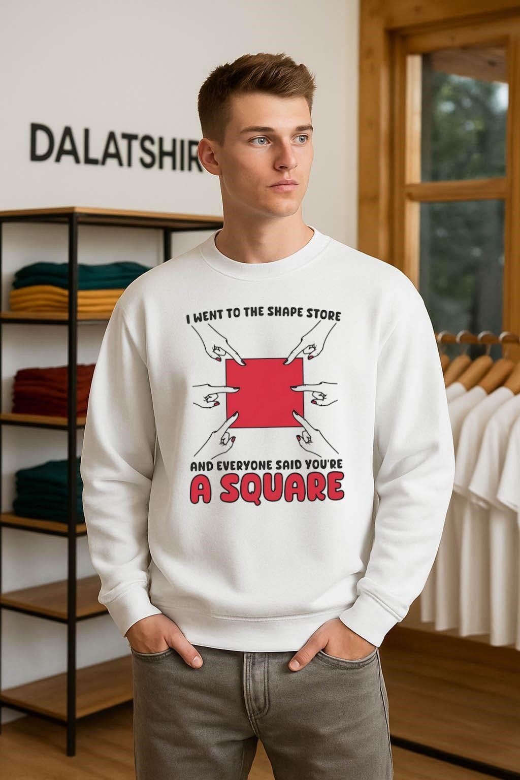 I Went To The Shape Store Everyone Said You’re A Square shirt