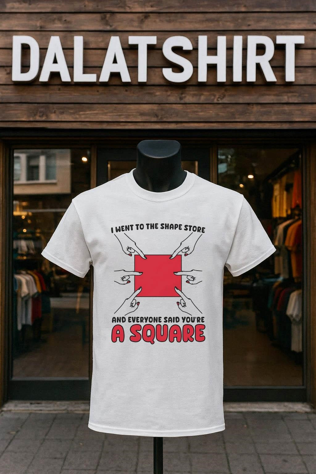 I Went To The Shape Store Everyone Said You’re A Square shirt