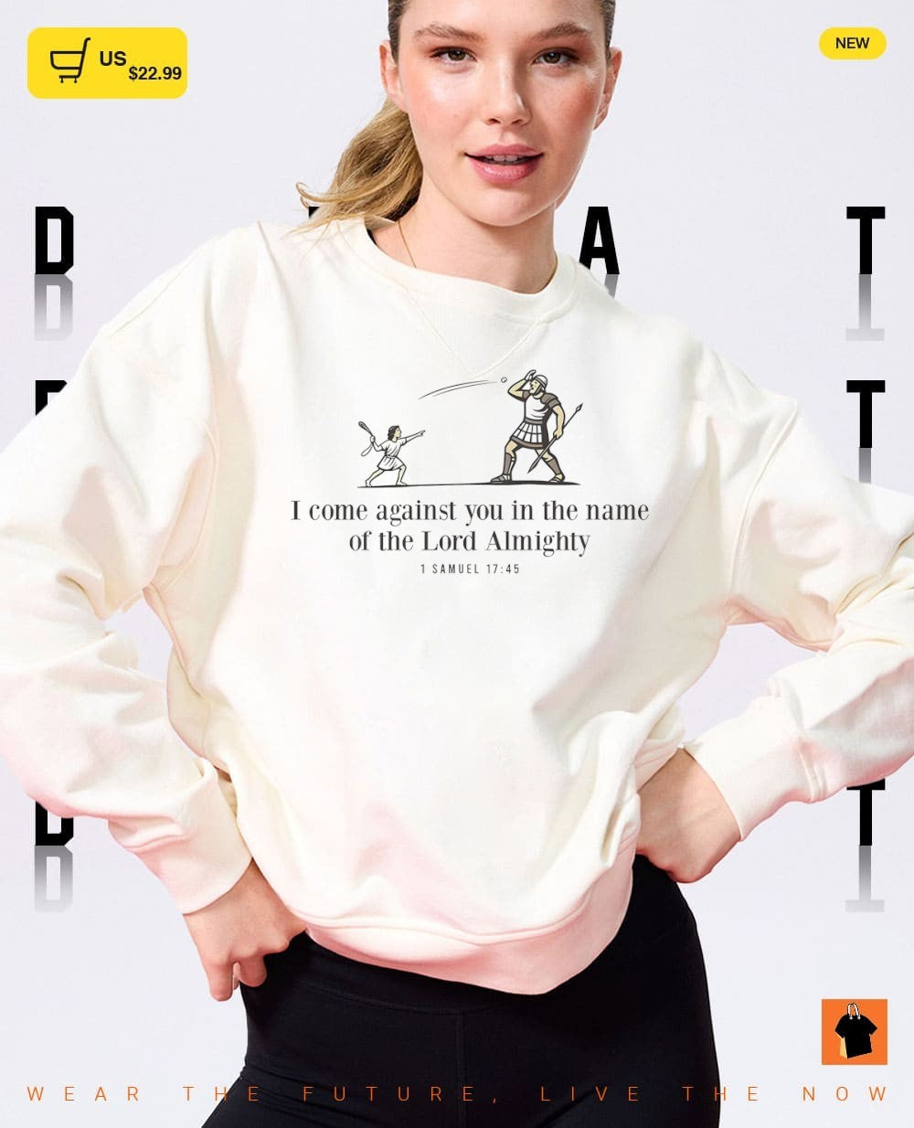 I come against you in the name of the lord almighty shirt