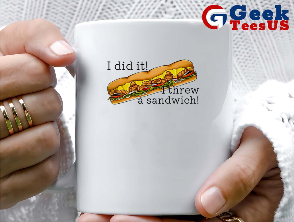 I did it I threw a Sandwich shirt