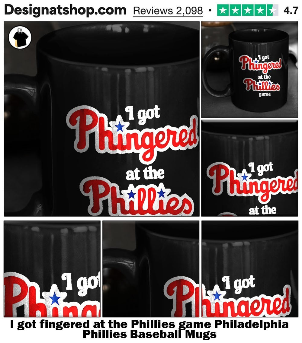 I got fingered at the Phillies game Philadelphia Phillies Baseball shirt