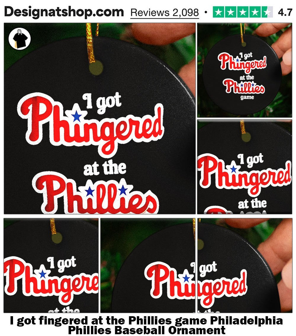 I got fingered at the Phillies game Philadelphia Phillies Baseball shirt