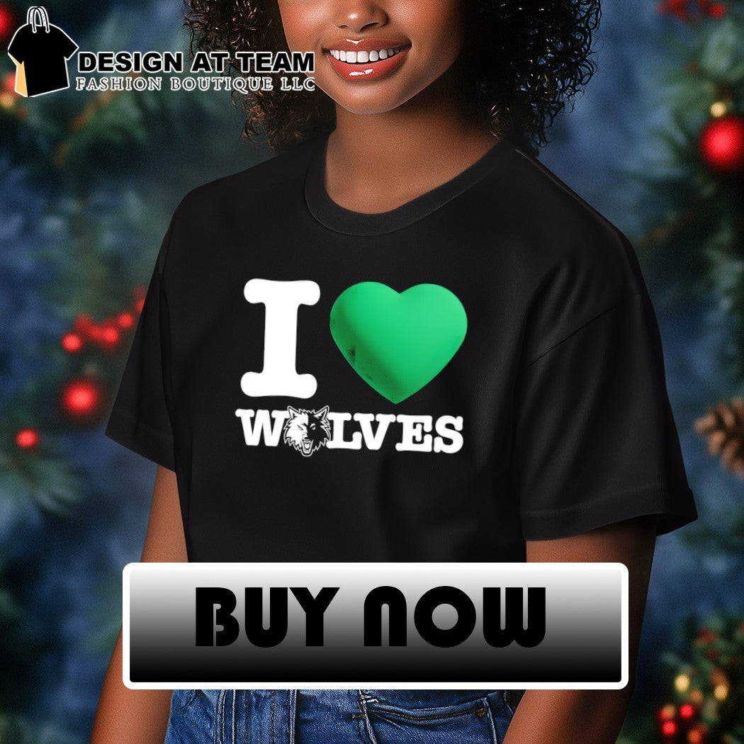 I heart Wolves Minnesota Timberwolves 2026 Playoffs shirt