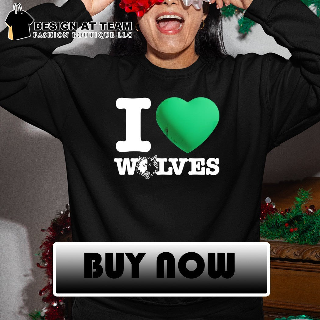 I heart Wolves Minnesota Timberwolves 2026 Playoffs shirt