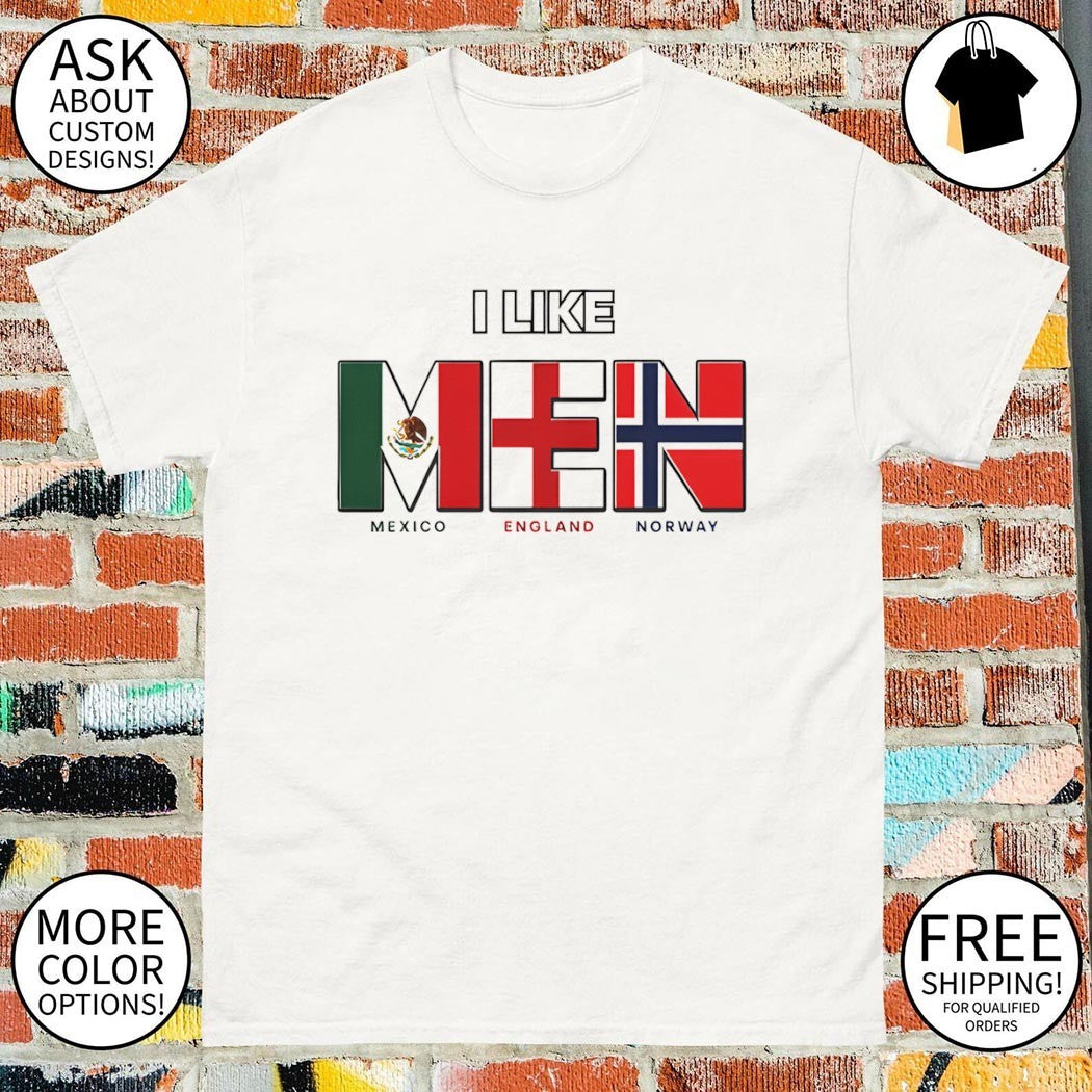 I like Men Mexico England Norway World Cup 2026 shirt