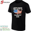I like my country how I like my tea filled with ICE shirt