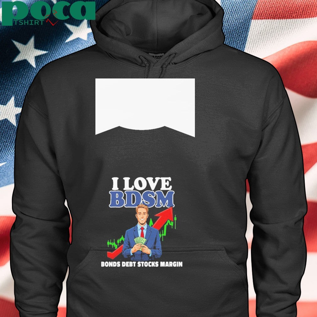 I live BDSM bond debt sticks margin T-shirt