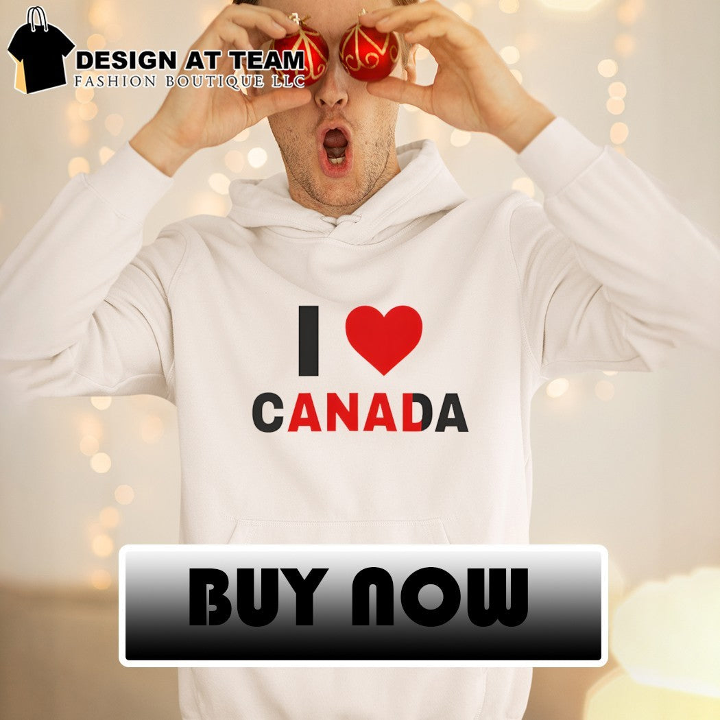 I love Canada red text Anal shirt