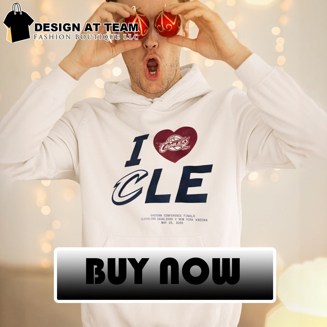I love Cleveland Cavaliers Eastern Conference Finals New York 2026 shirt