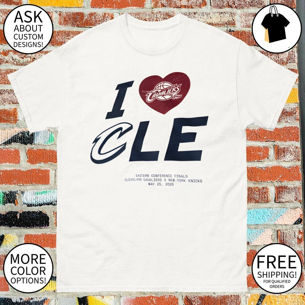 I love Cleveland Cavaliers Eastern Conference Finals New York 2026 shirt