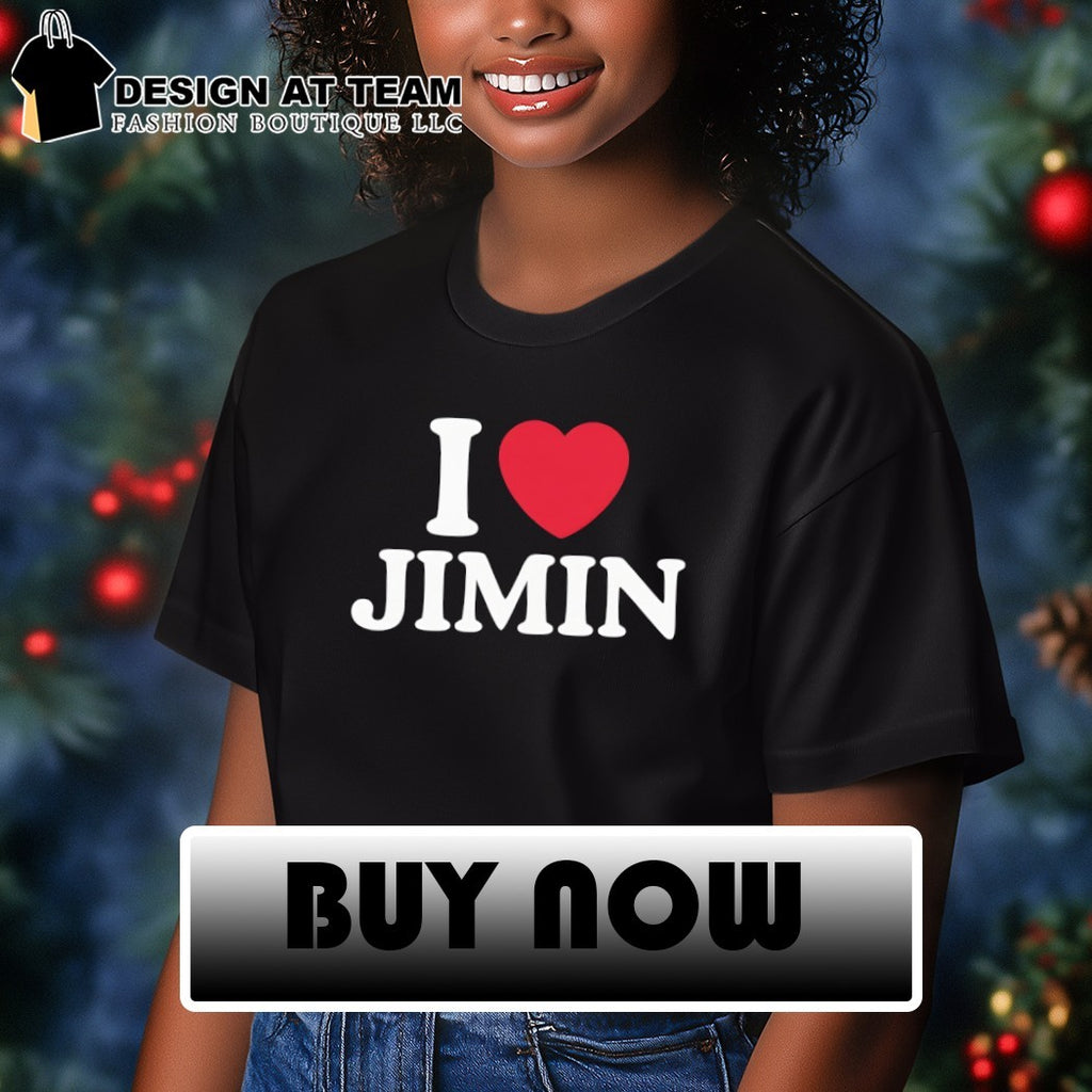 I love Jimin BTS KPop lover shirt