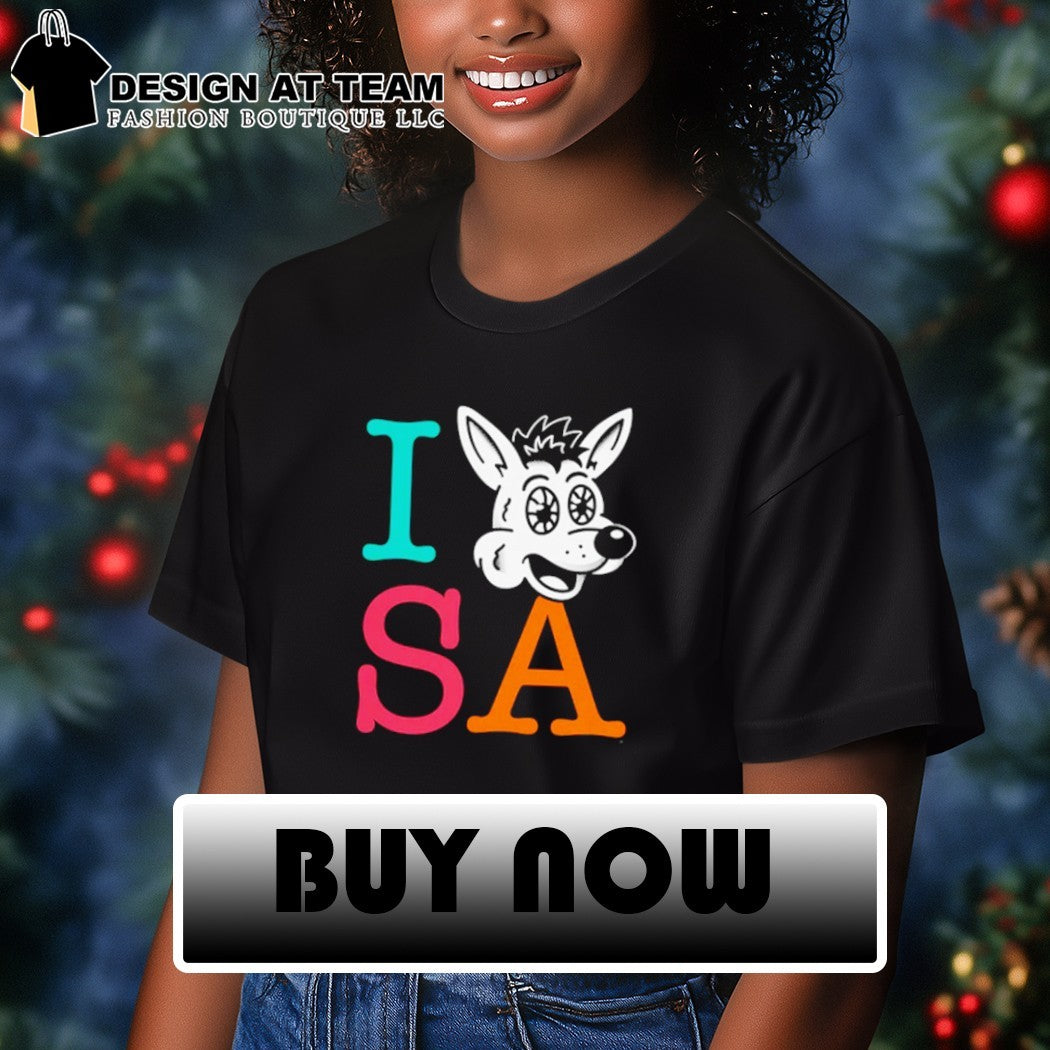 I love SA coyote Spurs basketball shirt