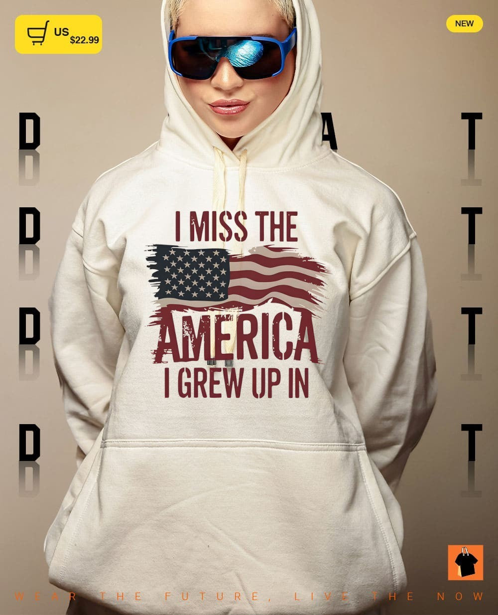 I miss the america I grew up in American flag shirt