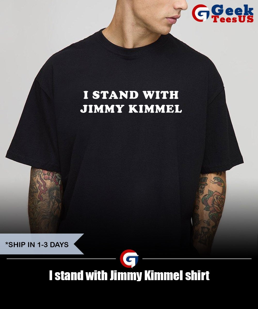 I stand with Jimmy Kimmel shirt