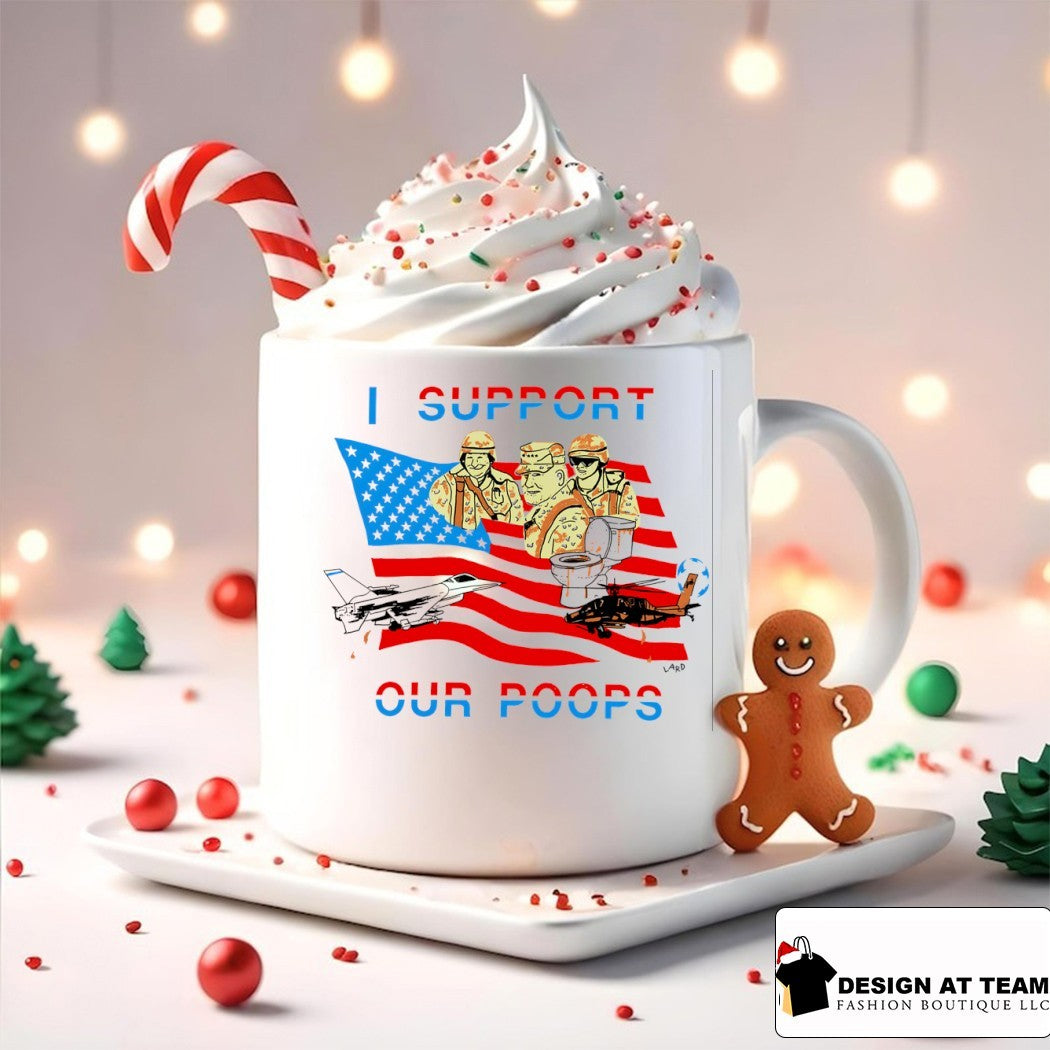 I support our poops American flag 2026 shirt