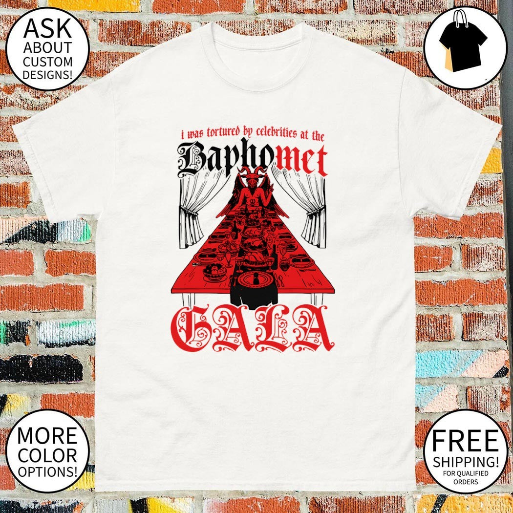 I was tortured by celebrities at the baphomet gala shirt
