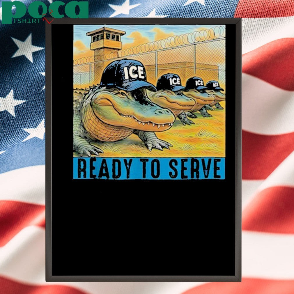 ICE Alligator Alcatraz ready to serve shirt