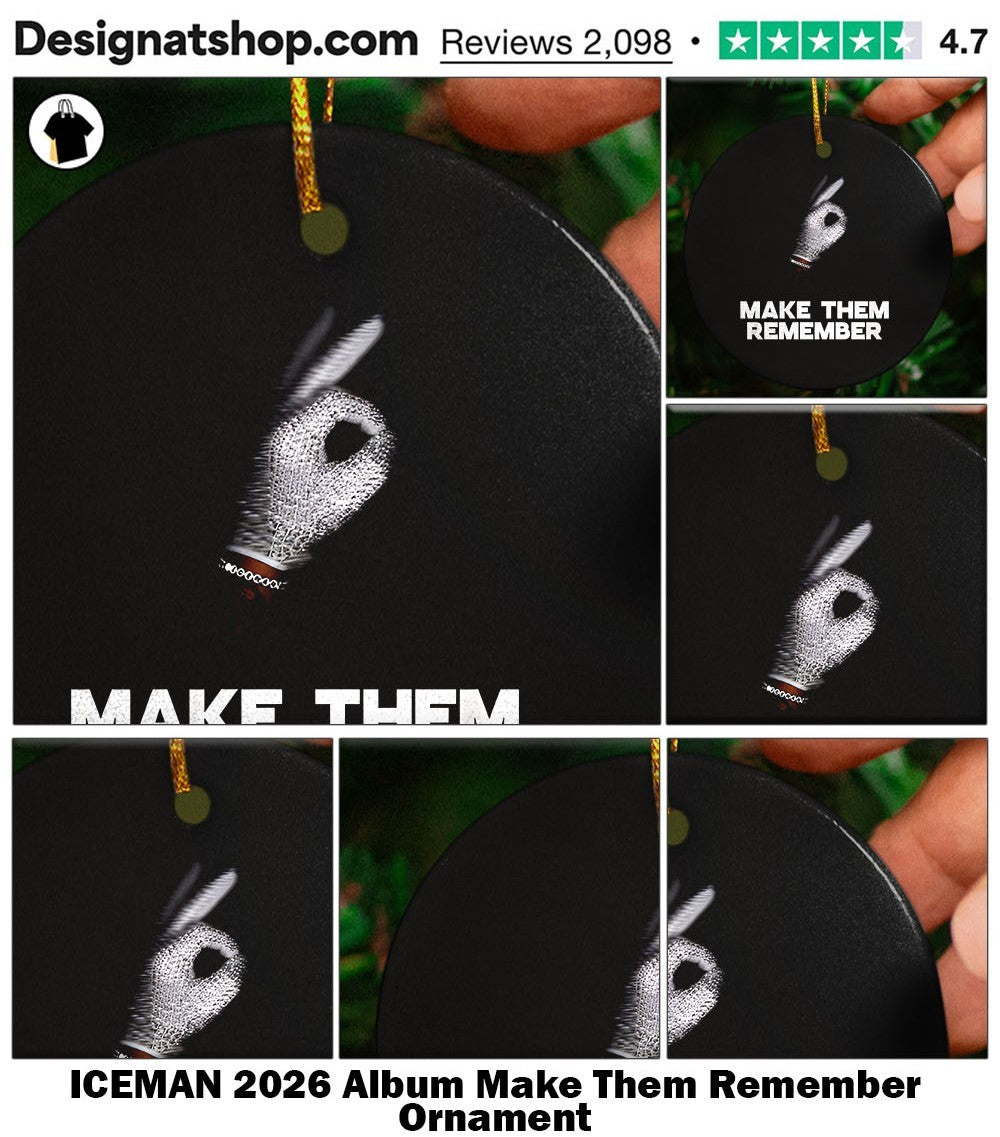 ICEMAN 2026 Album Make Them Remember shirt