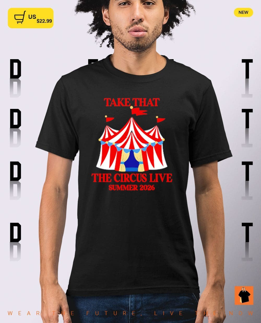 Take That Circus Live Summer 2026 Tour shirt