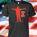 ILLINOIS FOOTBALL COACH SIGN SHIRT