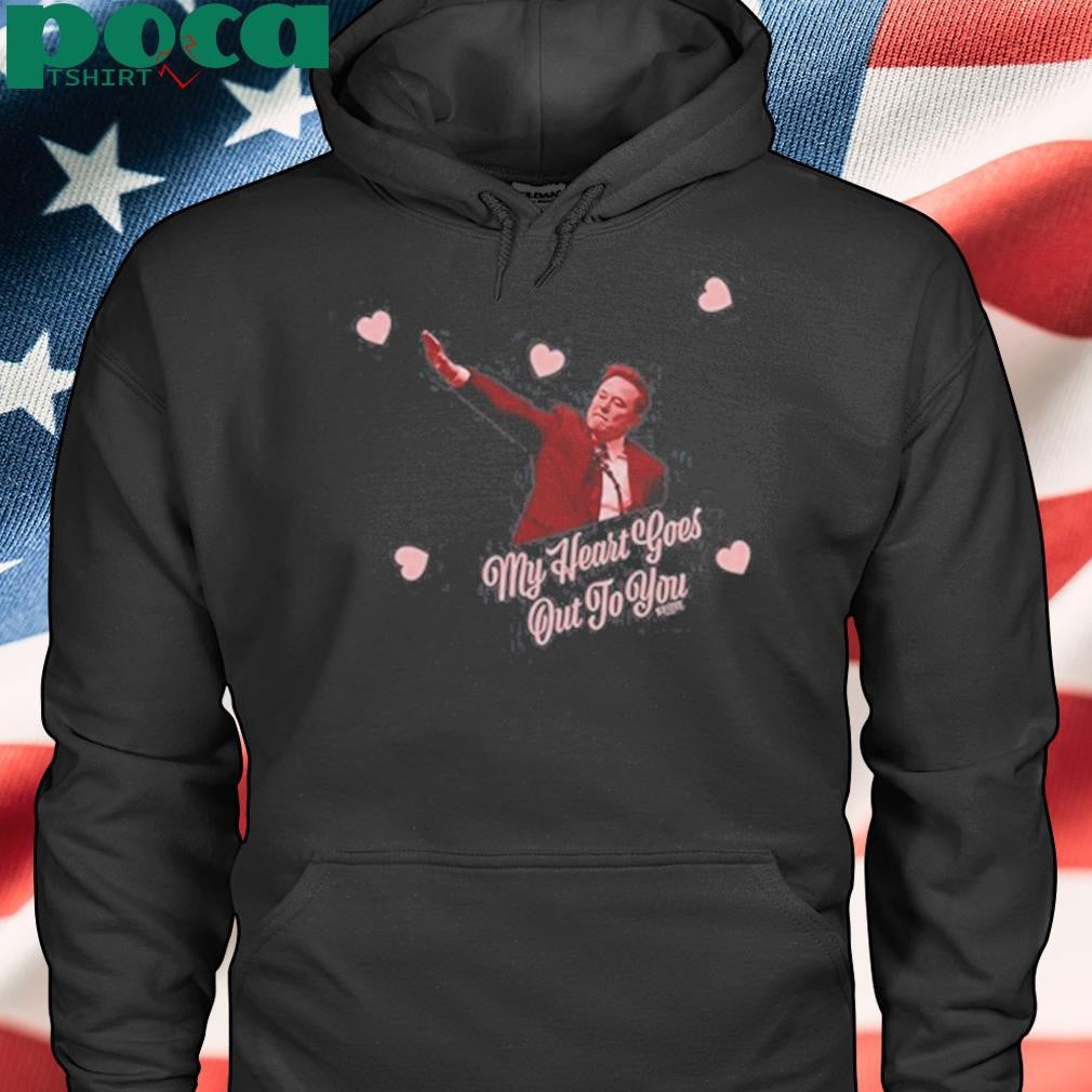 Ian Carroll Wearing My Heart Goes Out To You shirt
