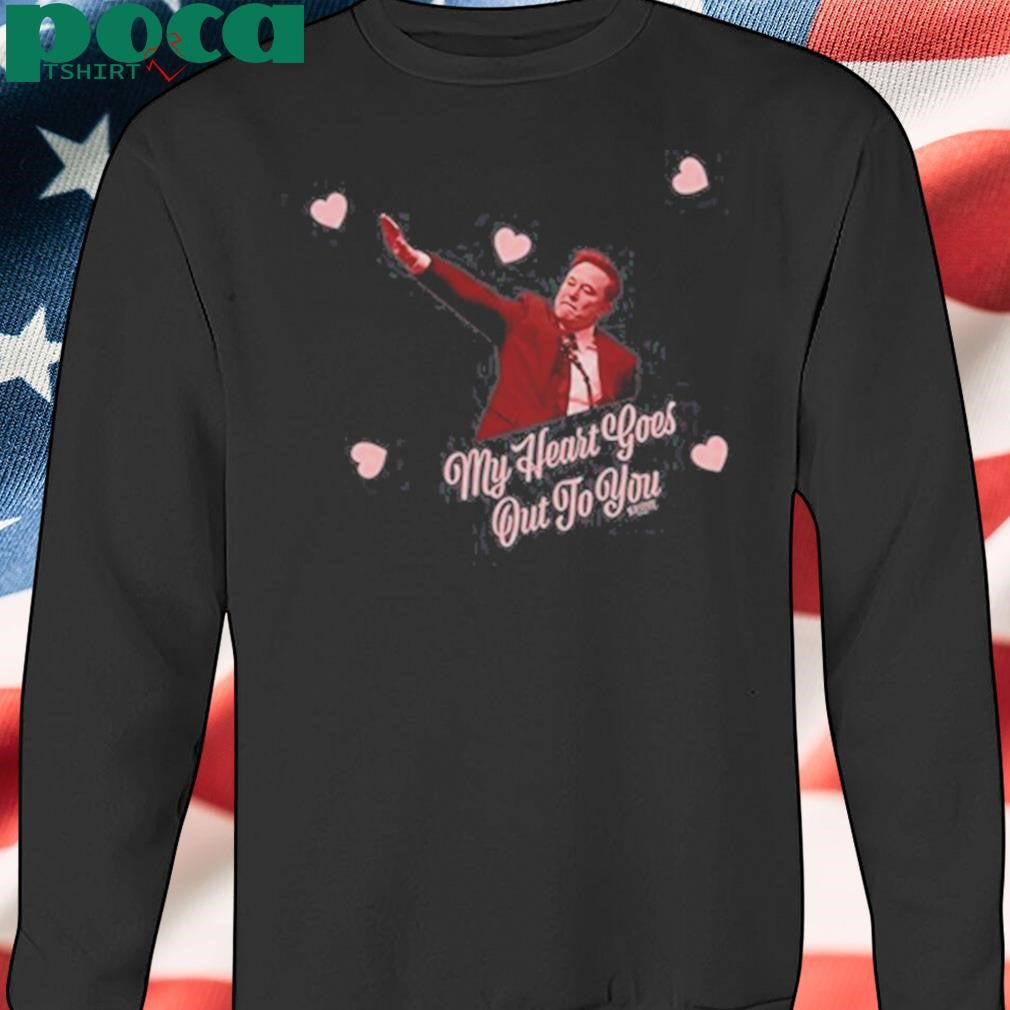 Ian Carroll Wearing My Heart Goes Out To You shirt