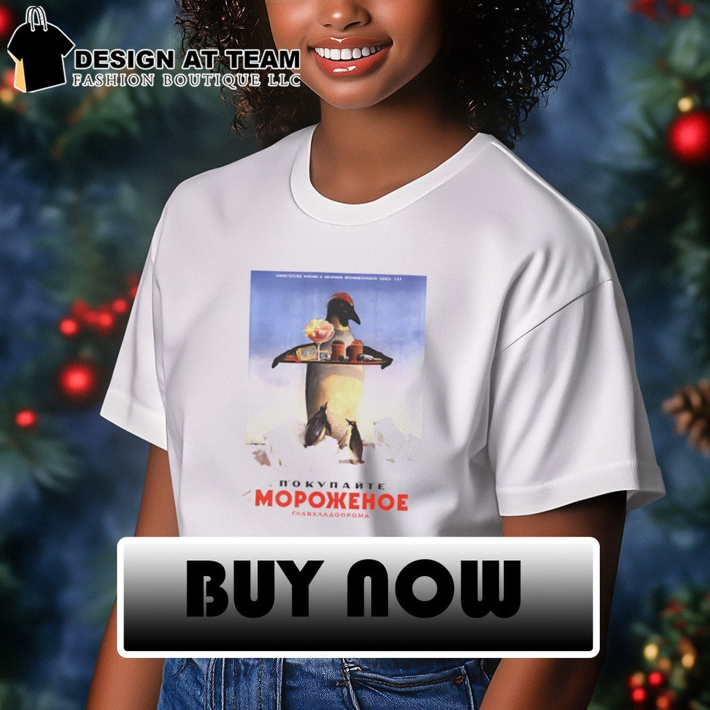 Ice cream Penguin Glavkhladoprom meme shirt