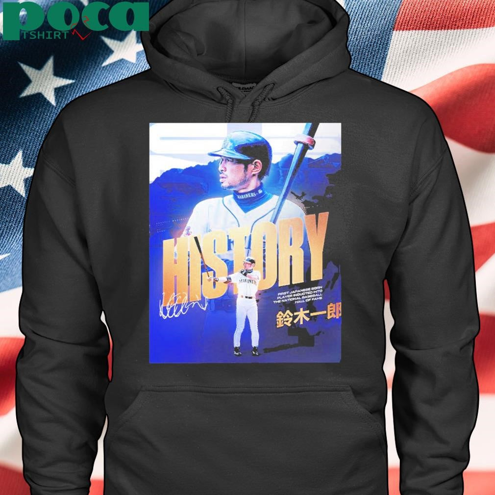 Ichiro Suzuki First Japanese Born Player Inducted Into The Hall Of Fame 2025 Unisex T-Shirt
